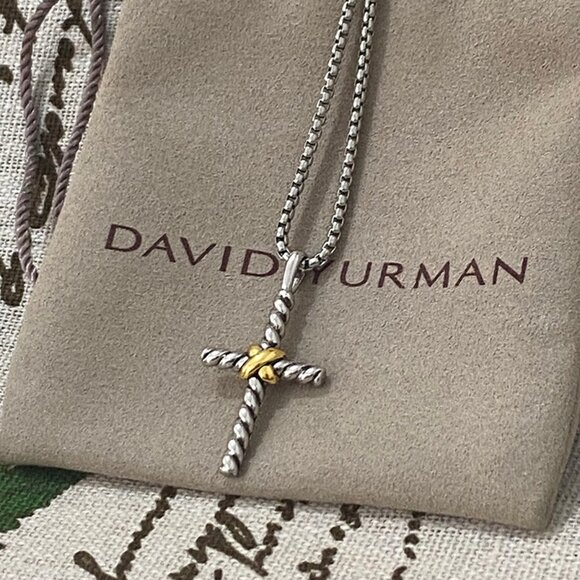 David Yurman Jewelry - David Yurman Cross Necklace